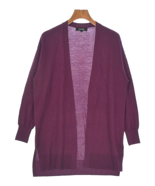 UNTITLED(アンタイトル)カーディガン 紫 サイズ:0(XS位)/2200629087064