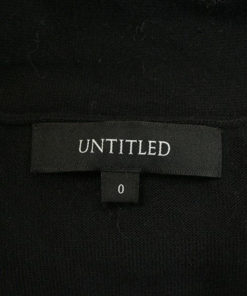 UNTITLED（アンタイトル）カーディガン 黒 サイズ:0(XS位) レディース/2200629087071