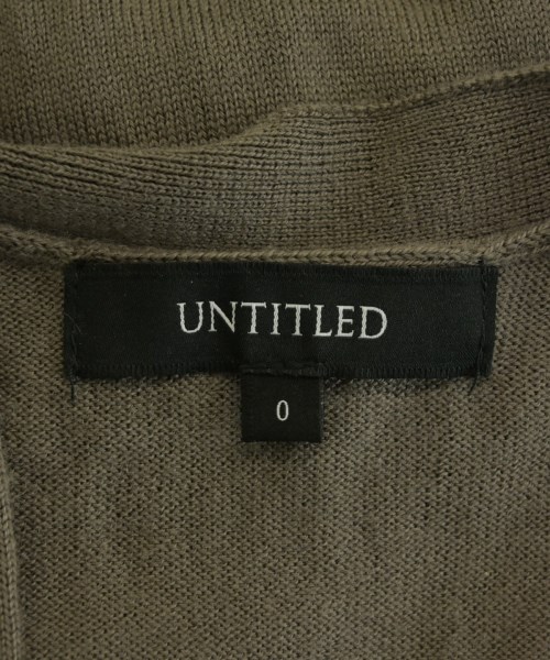 UNTITLED（アンタイトル）カーディガン グレー サイズ:0(XS位) レディース/2200629087088