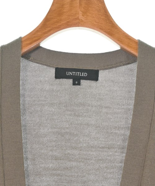 UNTITLED（アンタイトル）カーディガン グレー サイズ:0(XS位) レディース/2200629087088