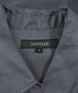 UNTITLED（アンタイトル）カジュアルシャツ グレー サイズ:0(XS位) レディース/2200632771097