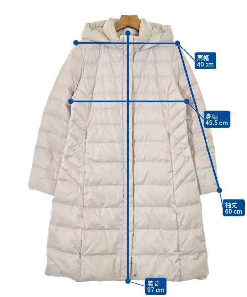 UNTITLED（アンタイトル）ダウンコート ベージュ サイズ:2(M位) レディース/2200633592011