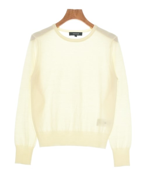 UNTITLED(アンタイトル)ニット・セーター 白 サイズ:0(XS位)/2200633645045