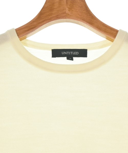 UNTITLED（アンタイトル）ニット・セーター 白 サイズ:0(XS位) レディース/2200633645045