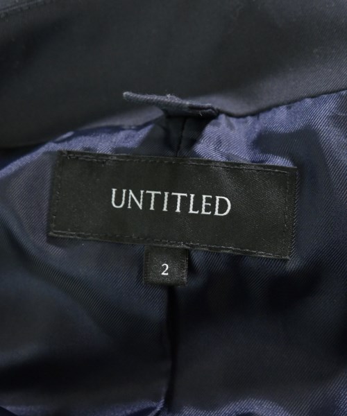 UNTITLED（アンタイトル）ダウンジャケット/ダウンベスト 紺 サイズ:2(M位) レディース/2200644092012