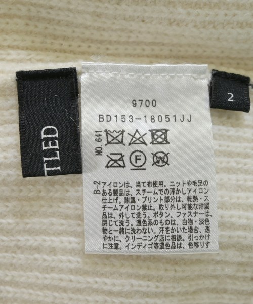 UNTITLED（アンタイトル）ニット・セーター 白 サイズ:2(M位) レディース/2200644092029