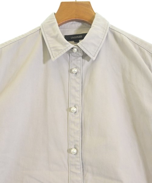 UNTITLED（アンタイトル）カジュアルシャツ 紫 サイズ:2(M位) レディース/2200644092036