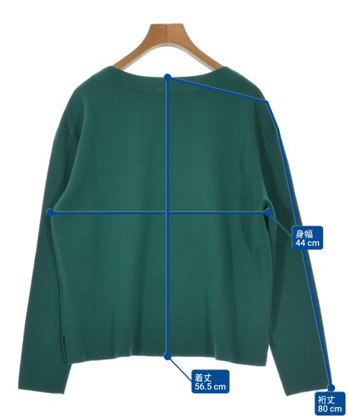 UNTITLED（アンタイトル）ニット・セーター 緑 サイズ:3(L位) レディース/2200633464066