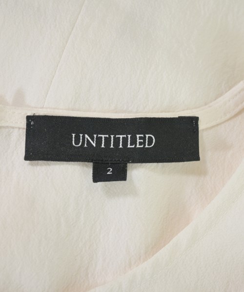 UNTITLED（アンタイトル）ブラウス 白 サイズ:2(M位) レディース/2200563918073