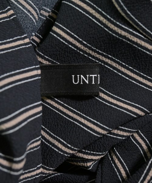 UNTITLED（アンタイトル）ブラウス 紺 サイズ:2(M位) レディース/2200612859098