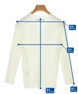 UNTITLED（アンタイトル）ニット・セーター 白 サイズ:0(XS位) レディース/2200621450026