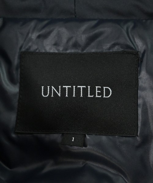 UNTITLED（アンタイトル）ダウンコート 黒 サイズ:1(S位) レディース/2200612082014