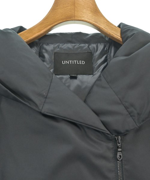 UNTITLED（アンタイトル）ダウンコート 黒 サイズ:1(S位) レディース/2200612082014