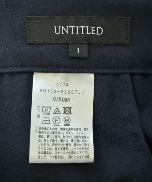 UNTITLED（アンタイトル）その他 紺 サイズ:1(S位) レディース/2200612082083