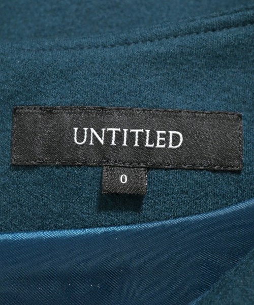 UNTITLED（アンタイトル）ワンピース 青 サイズ:0(XS位) レディース/2200621762068