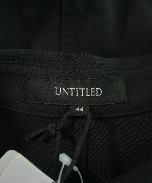 UNTITLED（アンタイトル）オールインワン/サロペット 黒 サイズ:44(XL位) レディース/2200620323017