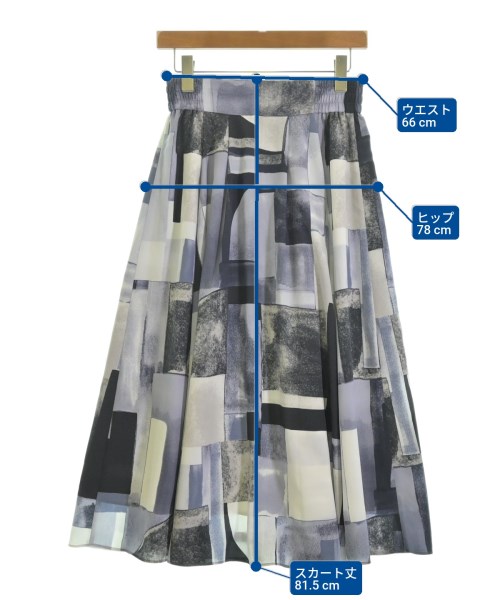 UNTITLED（アンタイトル）ロング・マキシ丈スカート 紫 サイズ:1(S位) レディース/2200611016058