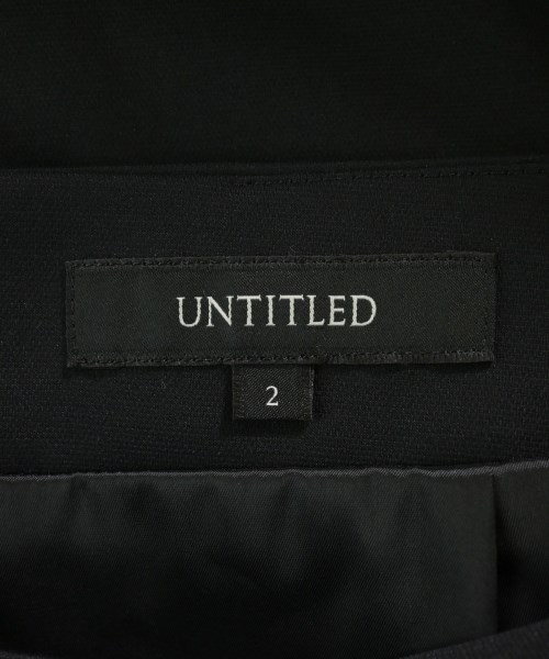 UNTITLED（アンタイトル）ロング・マキシ丈スカート 黒 サイズ:2(M位) レディース/2200624677017