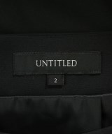 UNTITLED（アンタイトル）ロング・マキシ丈スカート 黒 サイズ:2(M位) レディース/2200624677017