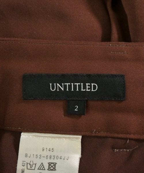 UNTITLED（アンタイトル）その他 茶 サイズ:2(M位) レディース/2200624152118