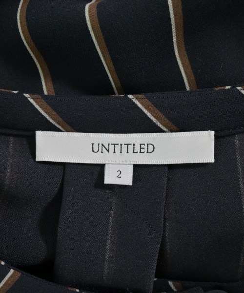 UNTITLED（アンタイトル）ワンピース 紺 サイズ:2(M位) レディース/2200624152156