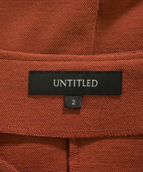 UNTITLED（アンタイトル）ワンピース オレンジ サイズ:2(M位) レディース/2200625174072