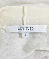 UNTITLED（アンタイトル）カーディガン 白 サイズ:2(M位) レディース/2200626727093