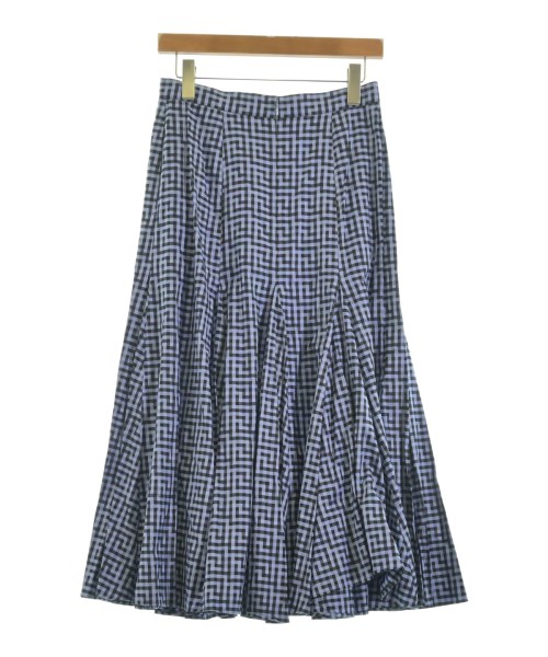 UNTITLED（アンタイトル）ロング・マキシ丈スカート 青 サイズ:2(M位) レディース/2200615386010