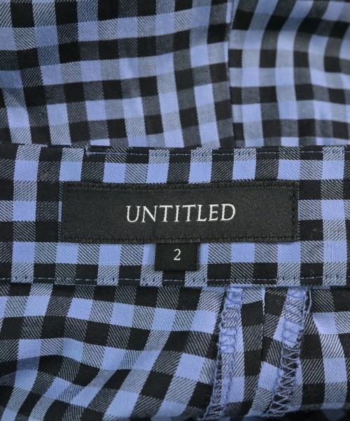 UNTITLED（アンタイトル）ロング・マキシ丈スカート 青 サイズ:2(M位) レディース/2200615386010