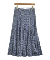UNTITLED（アンタイトル）ロング・マキシ丈スカート 青 サイズ:2(M位) レディース/2200615386010
