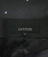 UNTITLED（アンタイトル）ロング・マキシ丈スカート 黒 サイズ:2(M位) レディース/2200615386034
