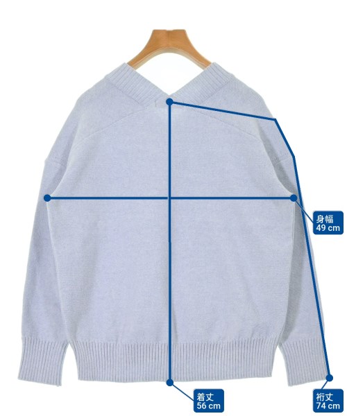 UNTITLED（アンタイトル）ニット・セーター 青 サイズ:2(M位) レディース/2200628485014