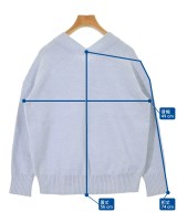 UNTITLED（アンタイトル）ニット・セーター 青 サイズ:2(M位) レディース/2200628485014