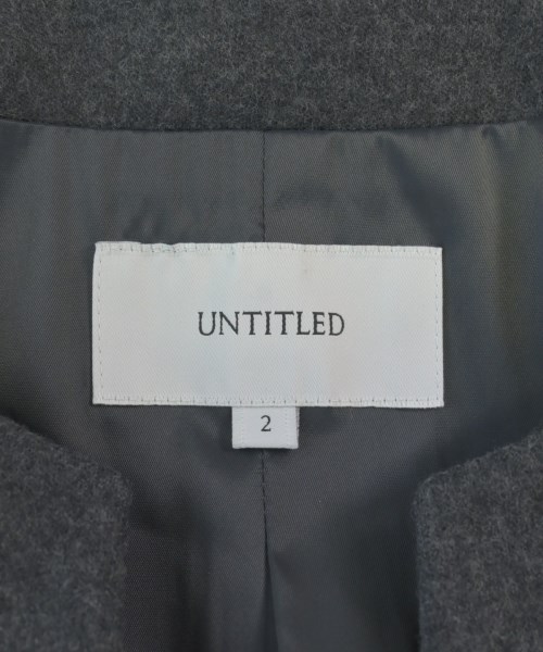 UNTITLED（アンタイトル）テーラードジャケット グレー サイズ:2(M位) レディース/2200628485038
