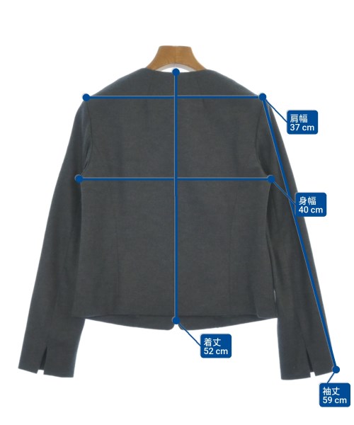 UNTITLED（アンタイトル）テーラードジャケット グレー サイズ:2(M位) レディース/2200628485038