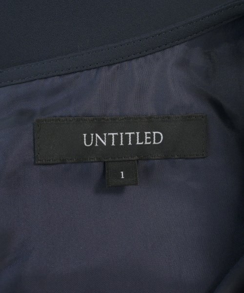 UNTITLED（アンタイトル）ワンピース 紺 サイズ:1(S位) レディース/2200628485069
