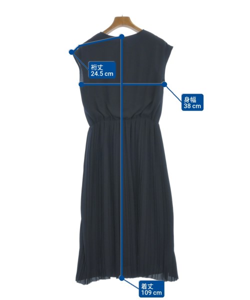 UNTITLED（アンタイトル）ワンピース 紺 サイズ:1(S位) レディース/2200628485069