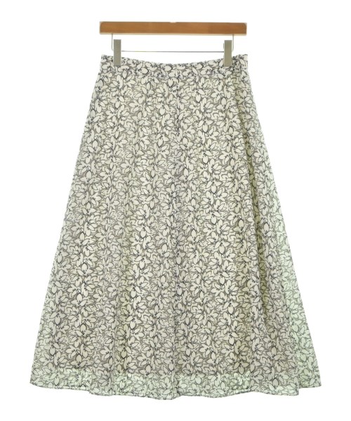 UNTITLED（アンタイトル）ロング・マキシ丈スカート 白 サイズ:3(L位) レディース/2200614909036