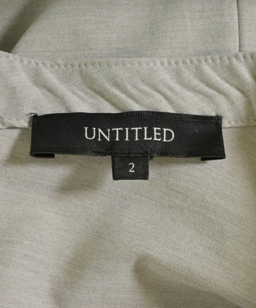 UNTITLED（アンタイトル）ワンピース グレー サイズ:2(M位) レディース/2200614909074
