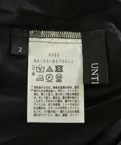 UNTITLED（アンタイトル）ブラウス 黒 サイズ:2(M位) レディース/2200614909135