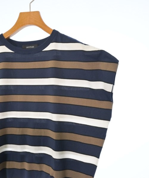 UNTITLED（アンタイトル）ノースリーブ 紺 サイズ:2(M位) レディース/2200614909159