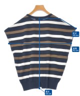 UNTITLED（アンタイトル）ノースリーブ 紺 サイズ:2(M位) レディース/2200614909159