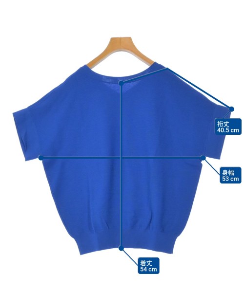 UNTITLED（アンタイトル）ニット・セーター 青 サイズ:2(M位) レディース/2200614909180