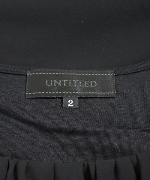UNTITLED（アンタイトル）ブラウス 黒 サイズ:2(M位) レディース/2200615882277