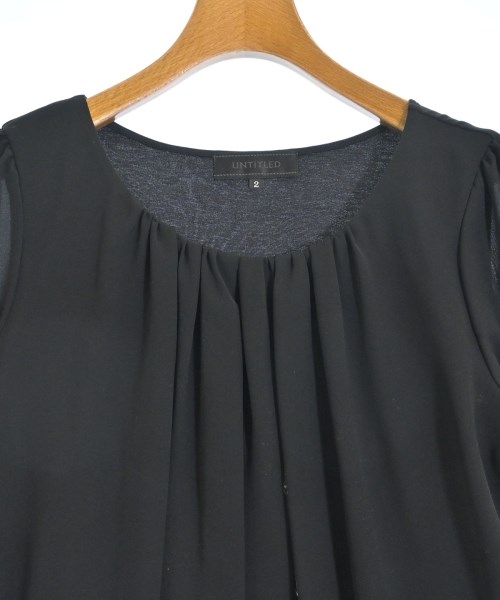 UNTITLED（アンタイトル）ブラウス 黒 サイズ:2(M位) レディース/2200615882277