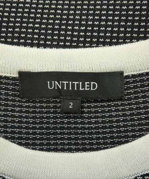 UNTITLED（アンタイトル）ニット・セーター 黒 サイズ:2(M位) レディース/2200616347096