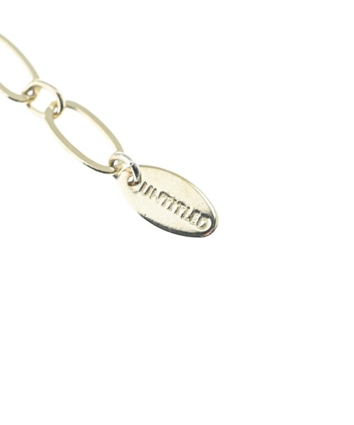 UNTITLED（アンタイトル）ネックレス 白 サイズ:- レディース/2200625333066