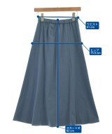 UNTITLED（アンタイトル）ロング・マキシ丈スカート 青 サイズ:1(S位) レディース/2200618216086