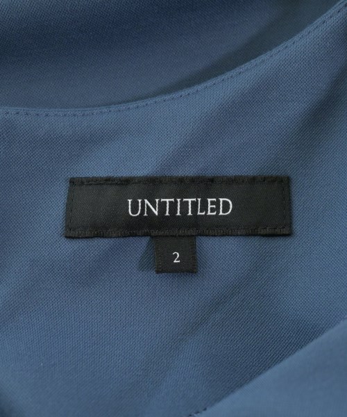 UNTITLED（アンタイトル）ブラウス 青 サイズ:2(M位) レディース/2200618216130