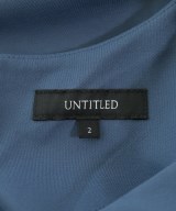 UNTITLED（アンタイトル）ブラウス 青 サイズ:2(M位) レディース/2200618216130